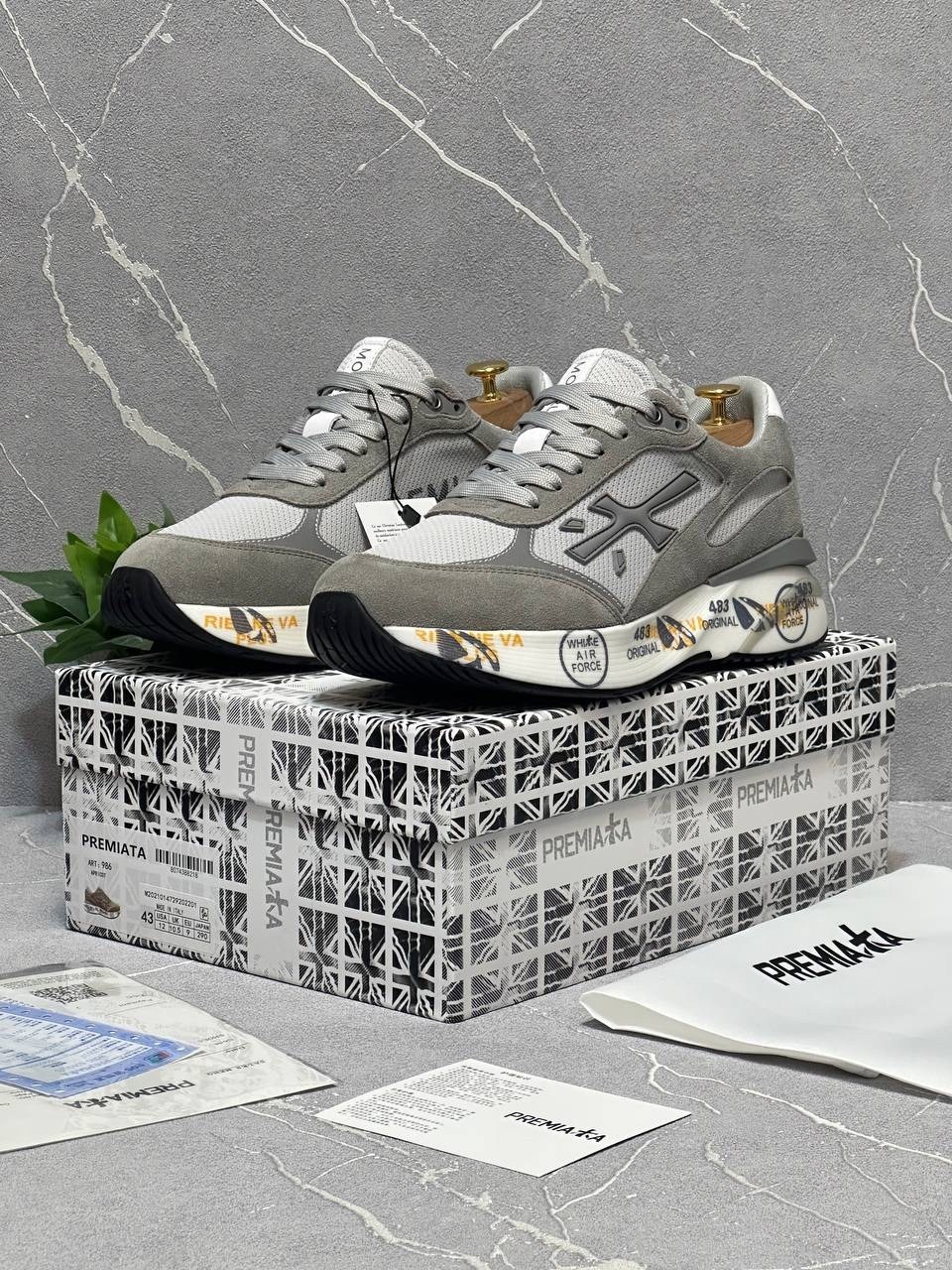 кроссовки мужские premiata,кроссовки premiata,мужские кроссовки premiata mick 6171 цвет серый размер 47 eu,кроссовки премиата,мужские кроссовки premiata a109689 серые