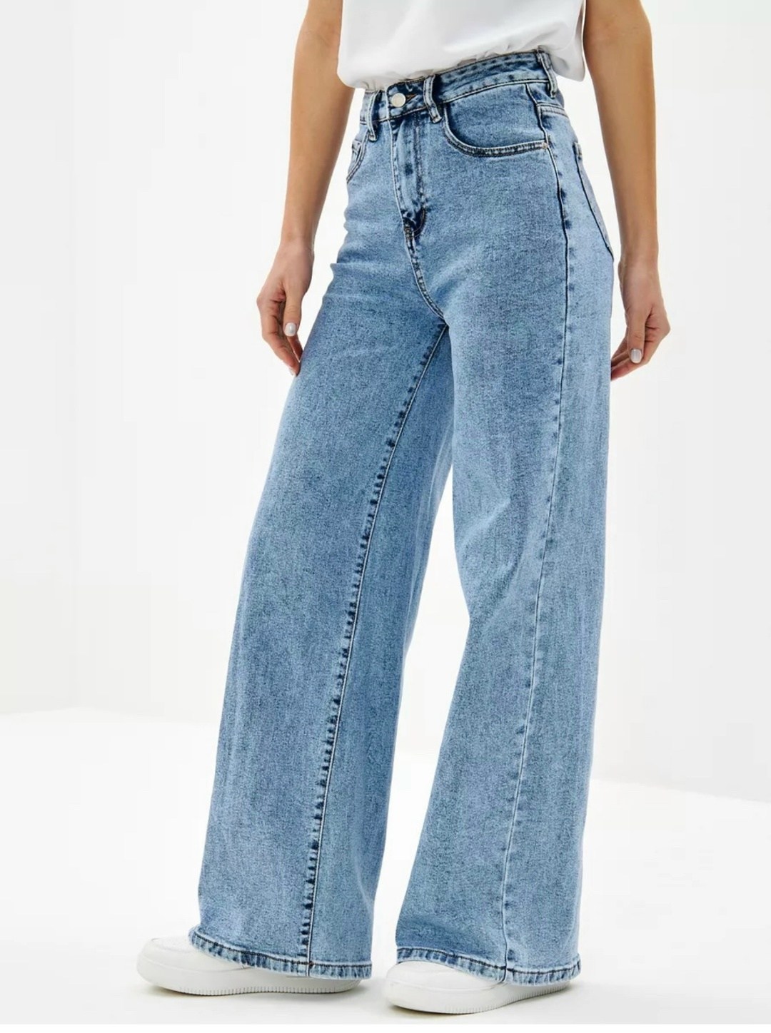 джинсы широкие палаццо,джинсы широкие,джинсы женский,женские джинсы палаццо,голубые джинсы палаццо