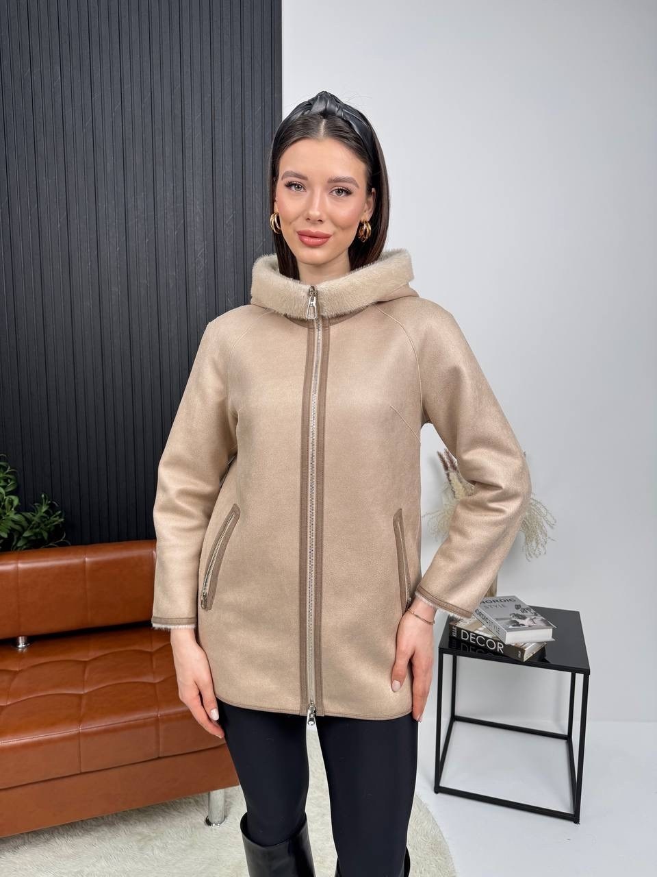 куртка женская (one size) 56-60 арт. 1516556,куртка из альпаки,куртка из альпаки женская,теплая кофта,женская куртка