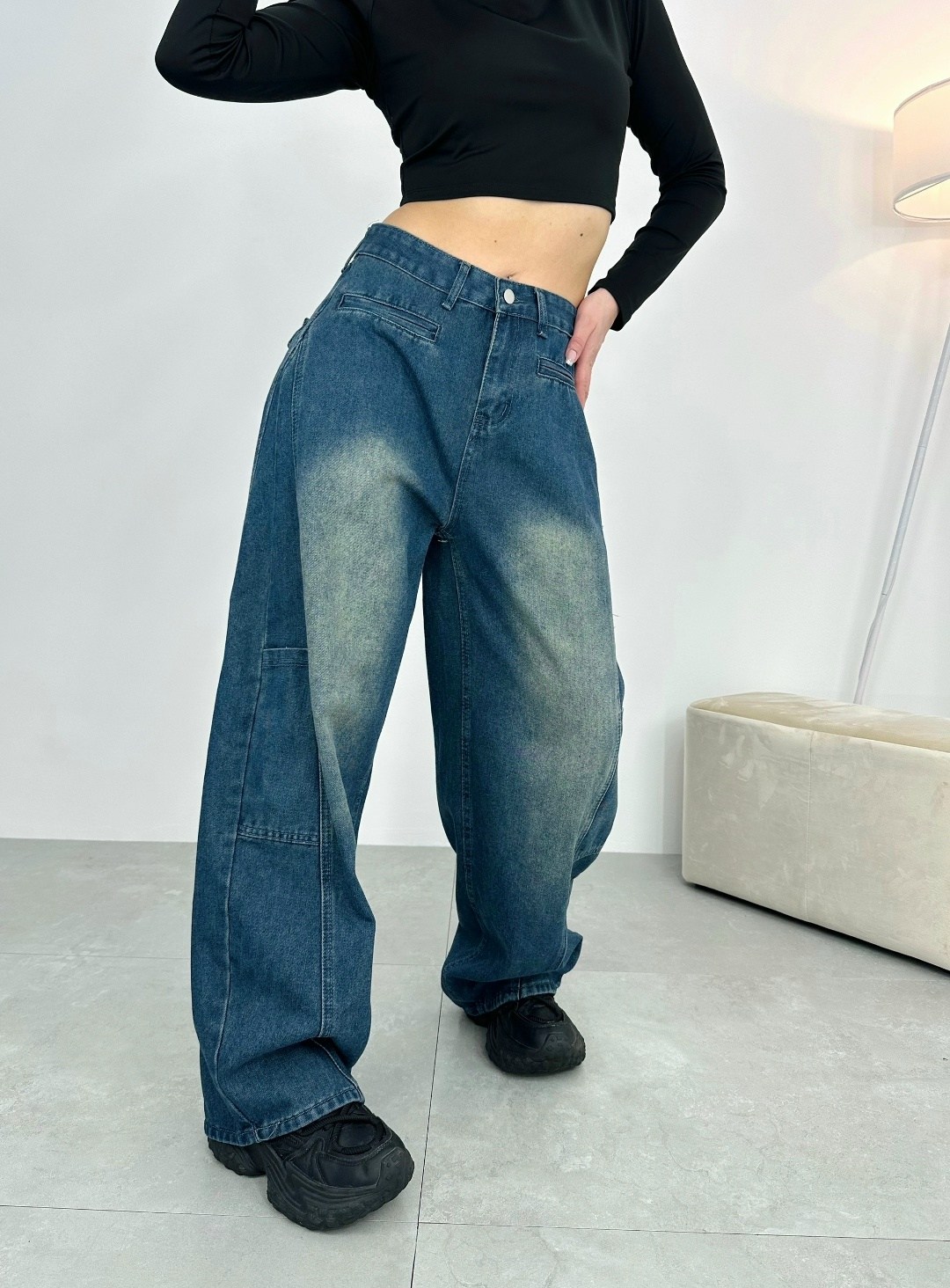 широкие джинсы,джинсы широкие с карманами карго befree,женские джинсы широкие,джинсы карго,джинсы женские