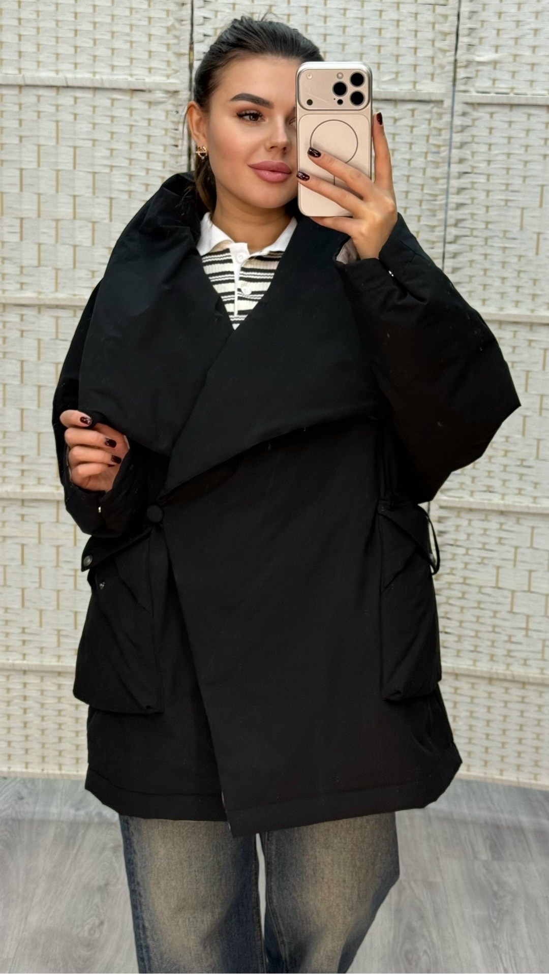 куртка оверсайз,куртка весенняя оверсайз с капюшоном mon fashion,зимняя куртка оверсайз с капюшоном пуховик rz wear,куртка женская,зимняя женская куртка модная с капюшоном черного цвета