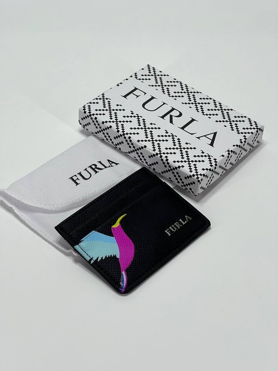 обложка для паспорта furla,кошелёк furla,кошелек женский,кошелек визитница,картхолдер furla