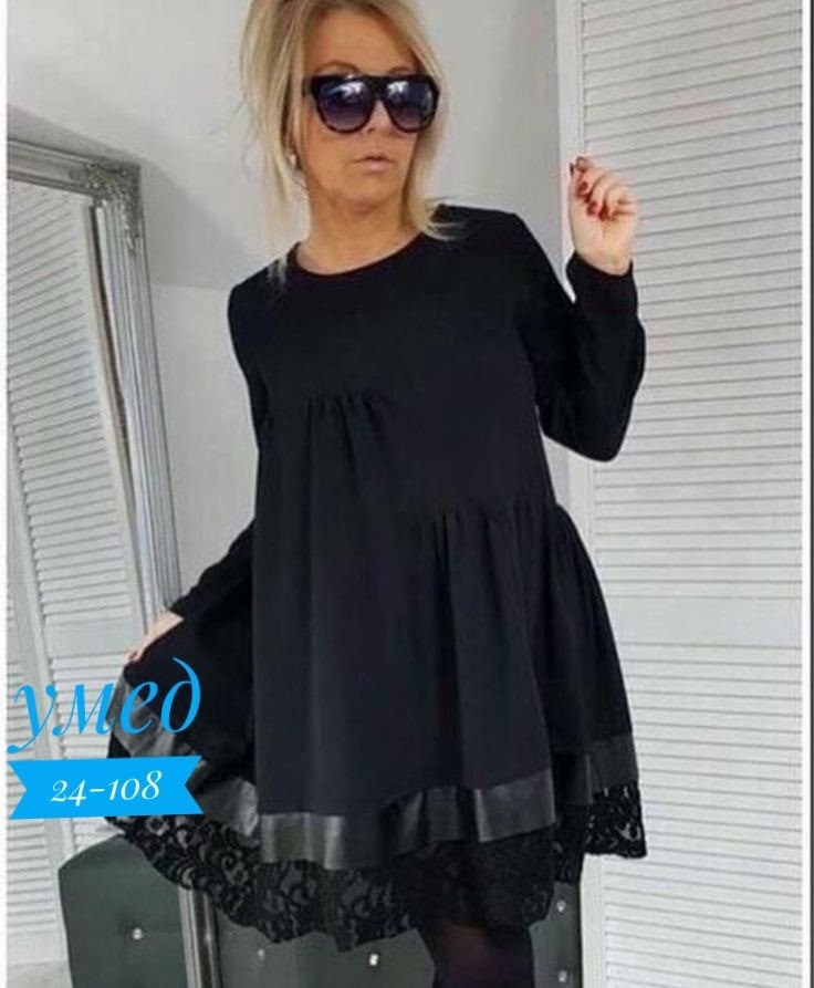 женское платье,свободное платье,платье черное,туника женская,платье