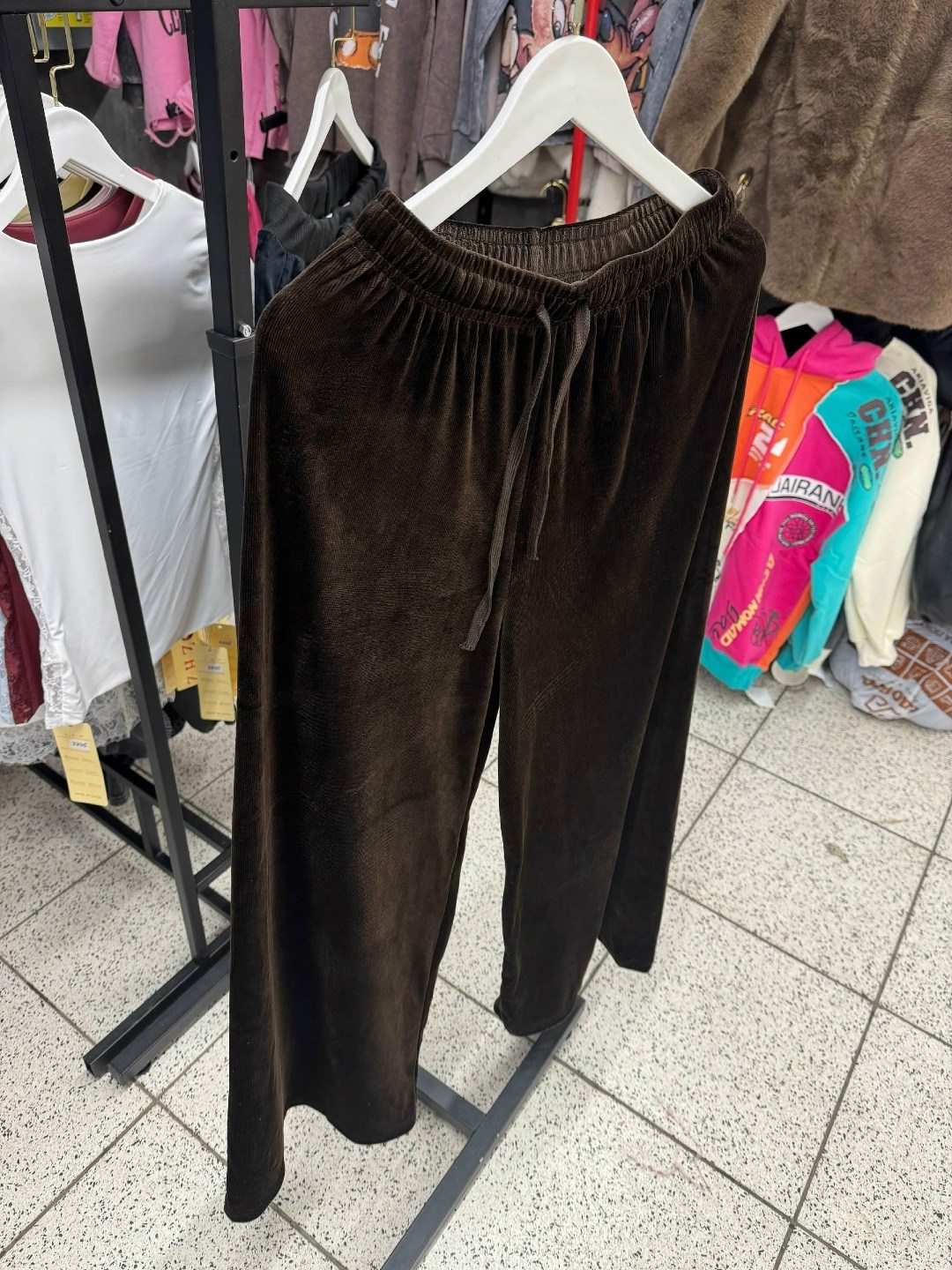 брюки широкие,широкие брюки женские,велюровые брюки,вельветовые брюки палаццо на меху mina fashion,женские бархатные брюки