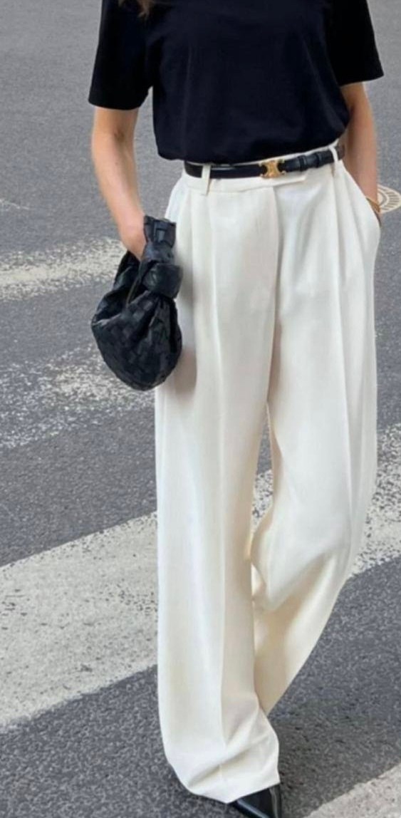 брюки модные,белые брюки,широкие брюки,брюки стильные