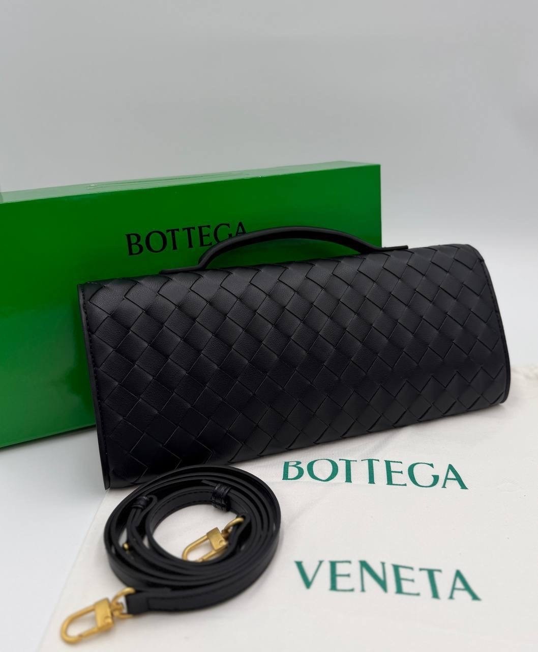 женский кожаный клатч bottega veneta andiamo черный,женская сумка bottega veneta,клатч bottega veneta,bottega veneta сумка,клатч bottega veneta andiamo