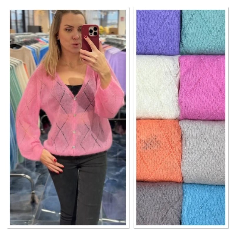 женский мохерский вязаный кардиган v-образный вырез,мохеровый кардиган,кардиган спицами,кардиган вязаное,кардиган из кидмохера