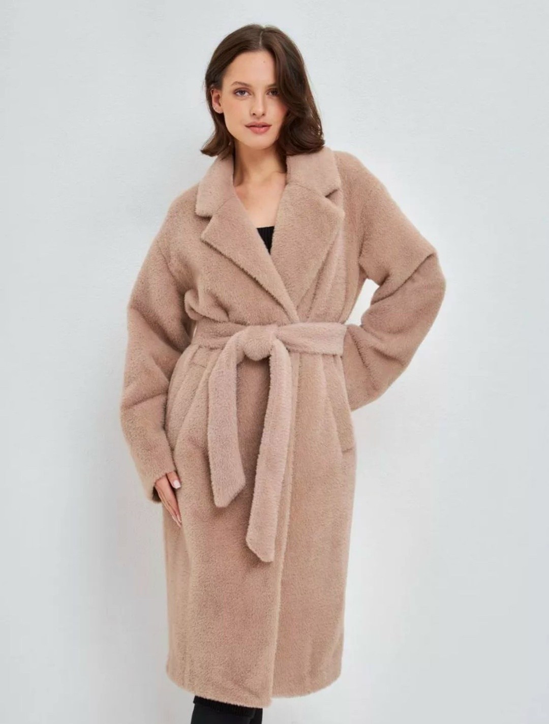 пальто шуба,женская шуба,пальто женский,длинное пальто из искусственного меха tedgirl max mara,шуба из искусственного меха