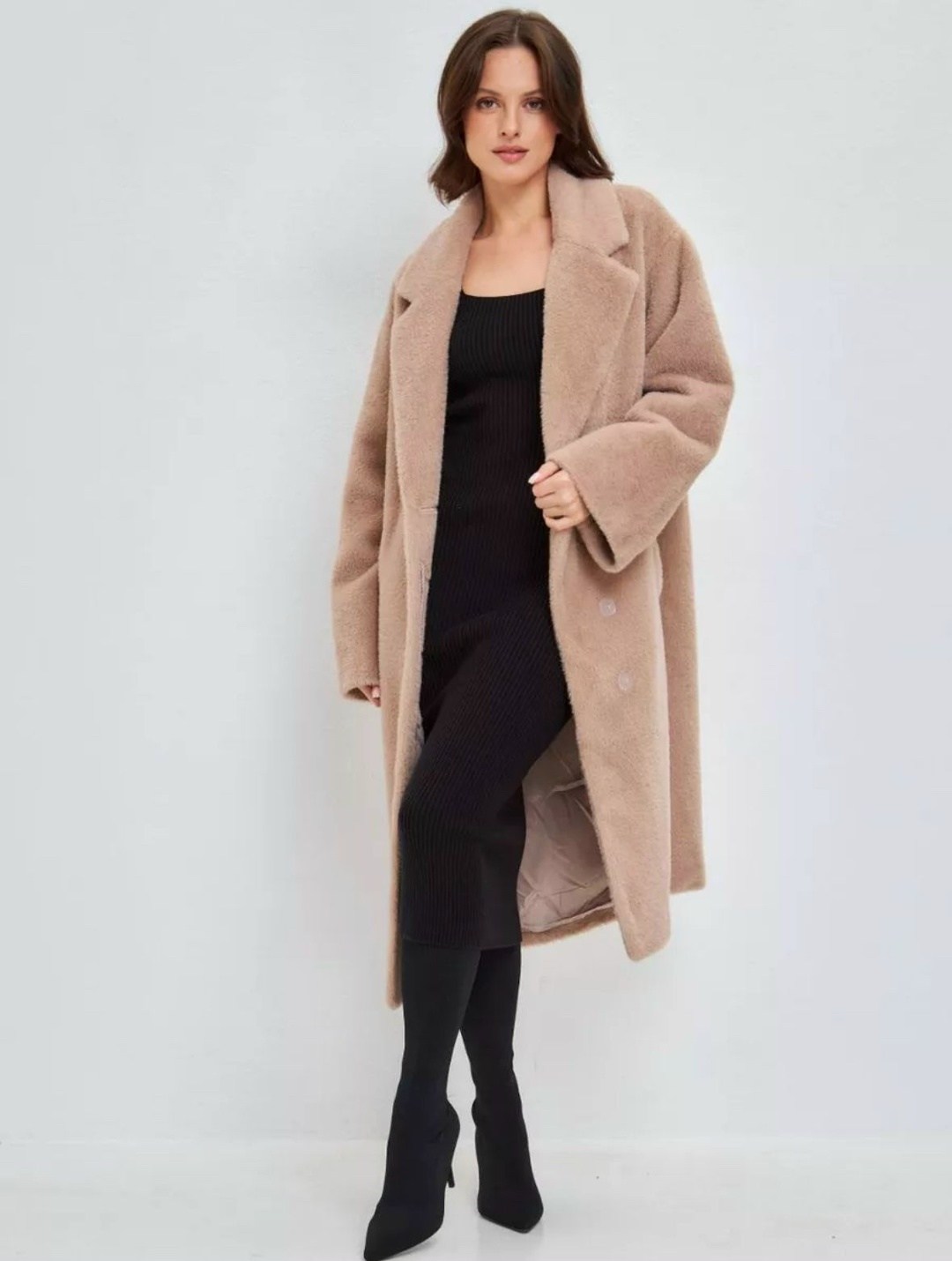 пальто шуба,женская шуба,пальто женский,длинное пальто из искусственного меха tedgirl max mara,шуба из искусственного меха