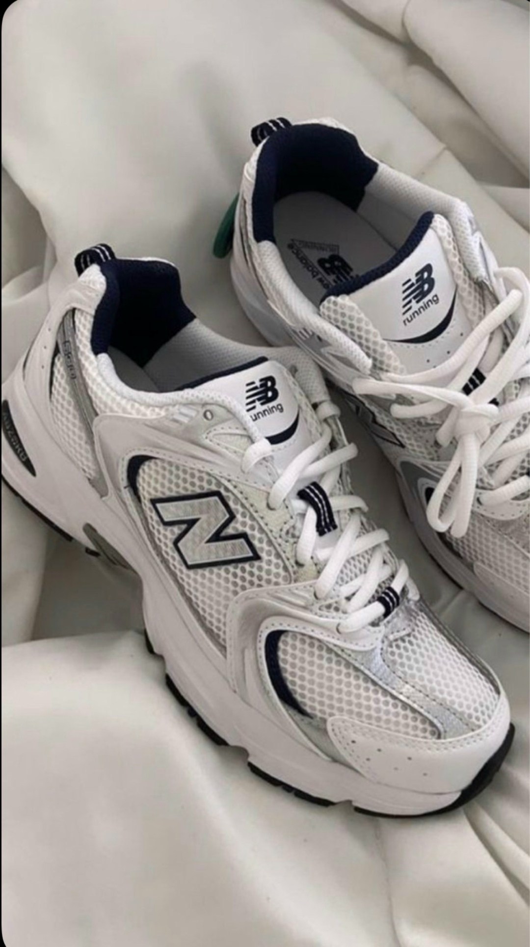 кроссовки new balance 530,new balance 530 white silver navy,кроссовки new balance,new balance 530 white silver,new balance 530