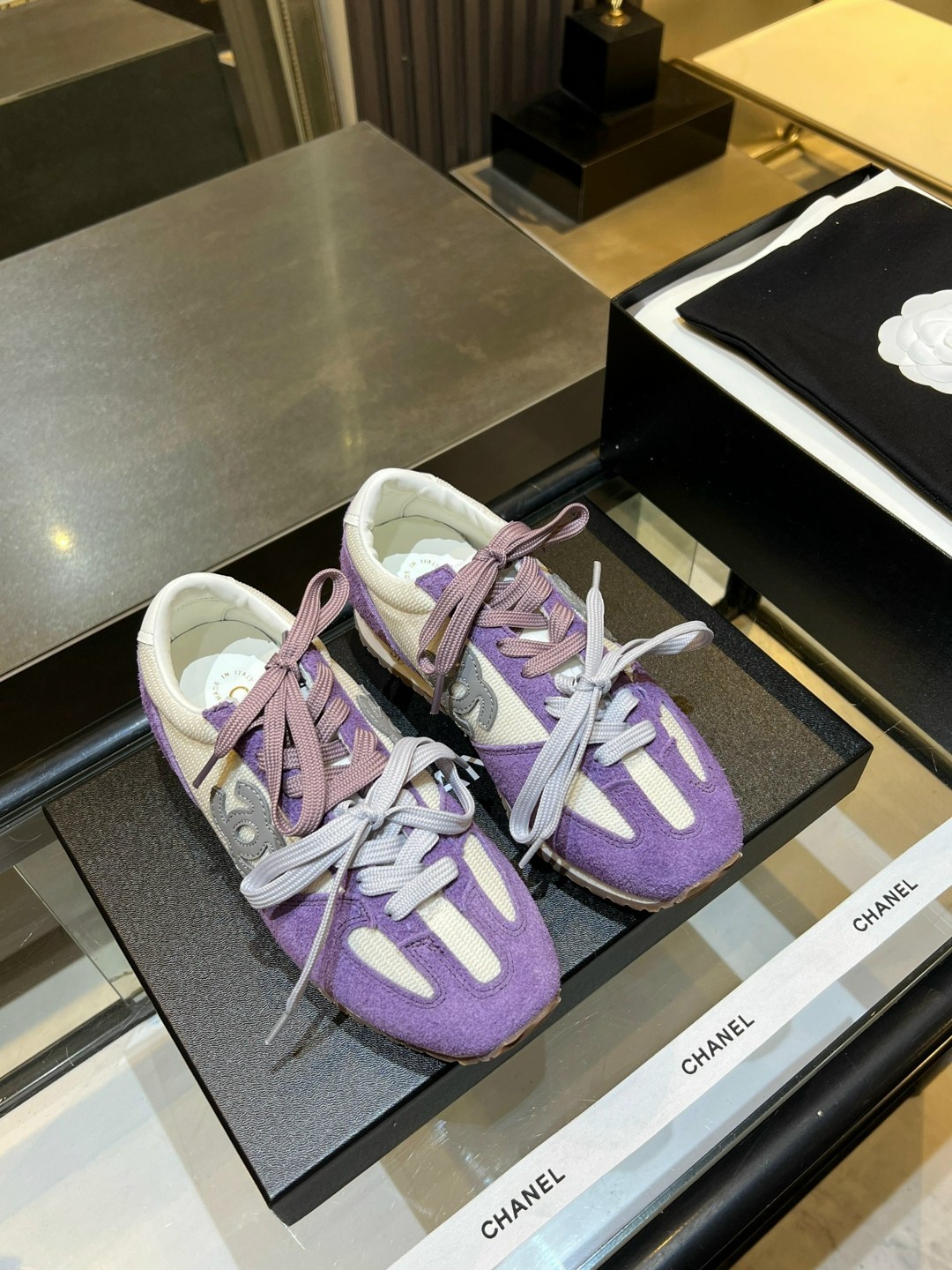 ,кроссовки chanel,кроссовки женские chanel,кроссовки шанель женские,кроссовки шанель голубые