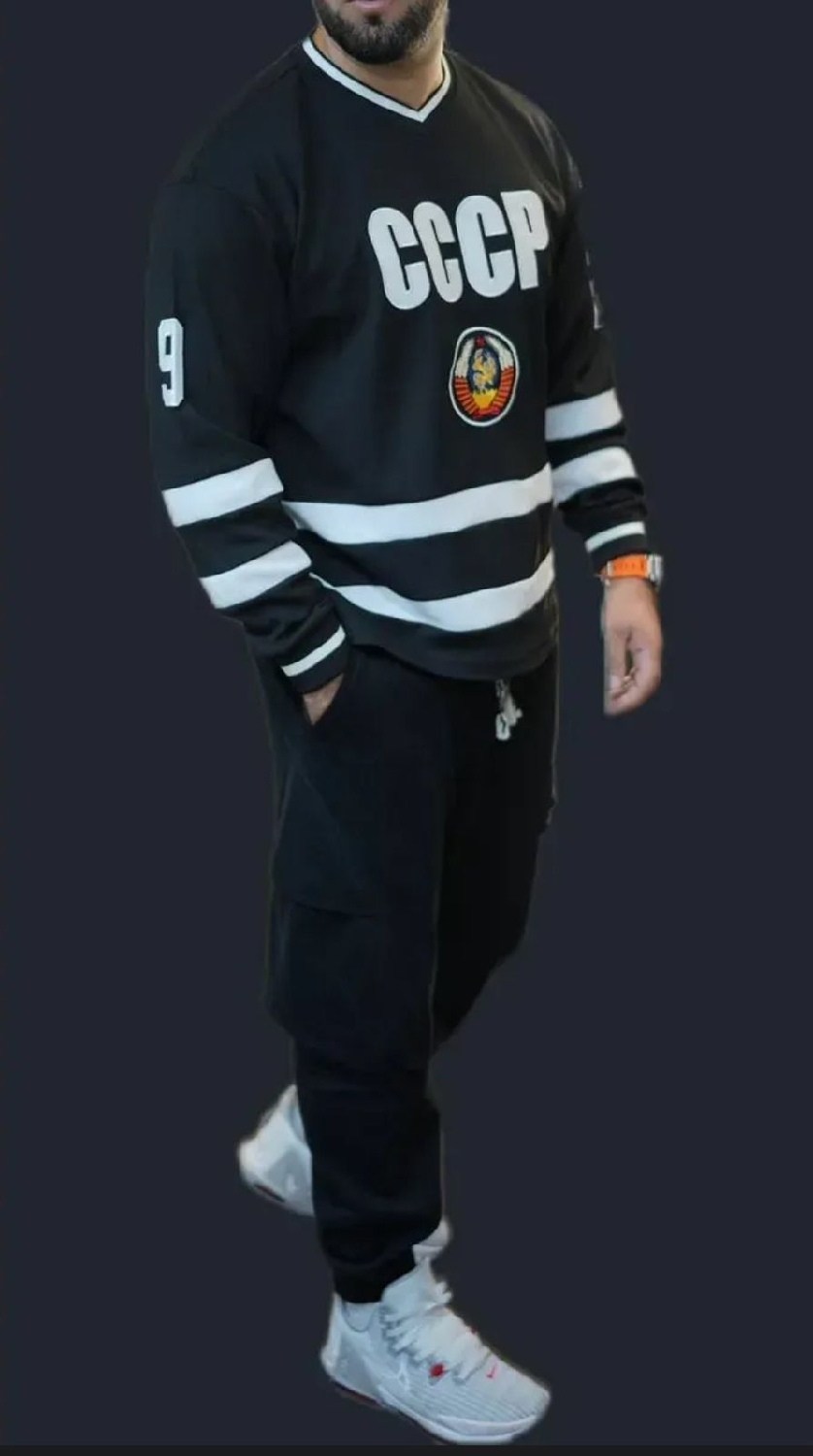 свитшот для мужчин хлопок,кофта ссср,мужские кофты,свитер хоккейный ссср,свитшот ссср