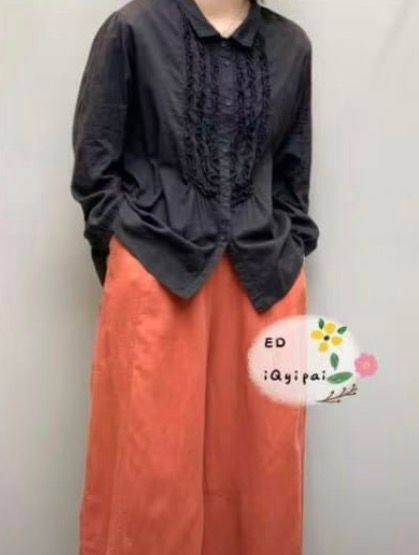 женская винтажная льняная блузка johnature,блузка винтажная,льняная блузка,блузка бохо,артка белая рубашка