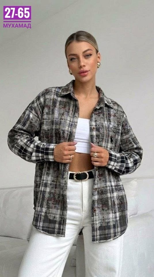 рубашка в клетку оверсайз варенка umalook,женская рубашка в клетку,рубашка женская в клетку оверсайз,рубашка в клетку,рубашка в клетку для девочки оверсайз