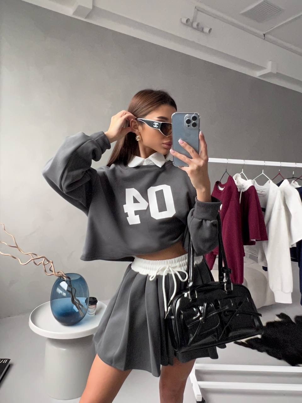 костюм юбка кофта,костюм: юбка и свитшот,юбка и свитшот,свитшот женская,костюм с юбкой