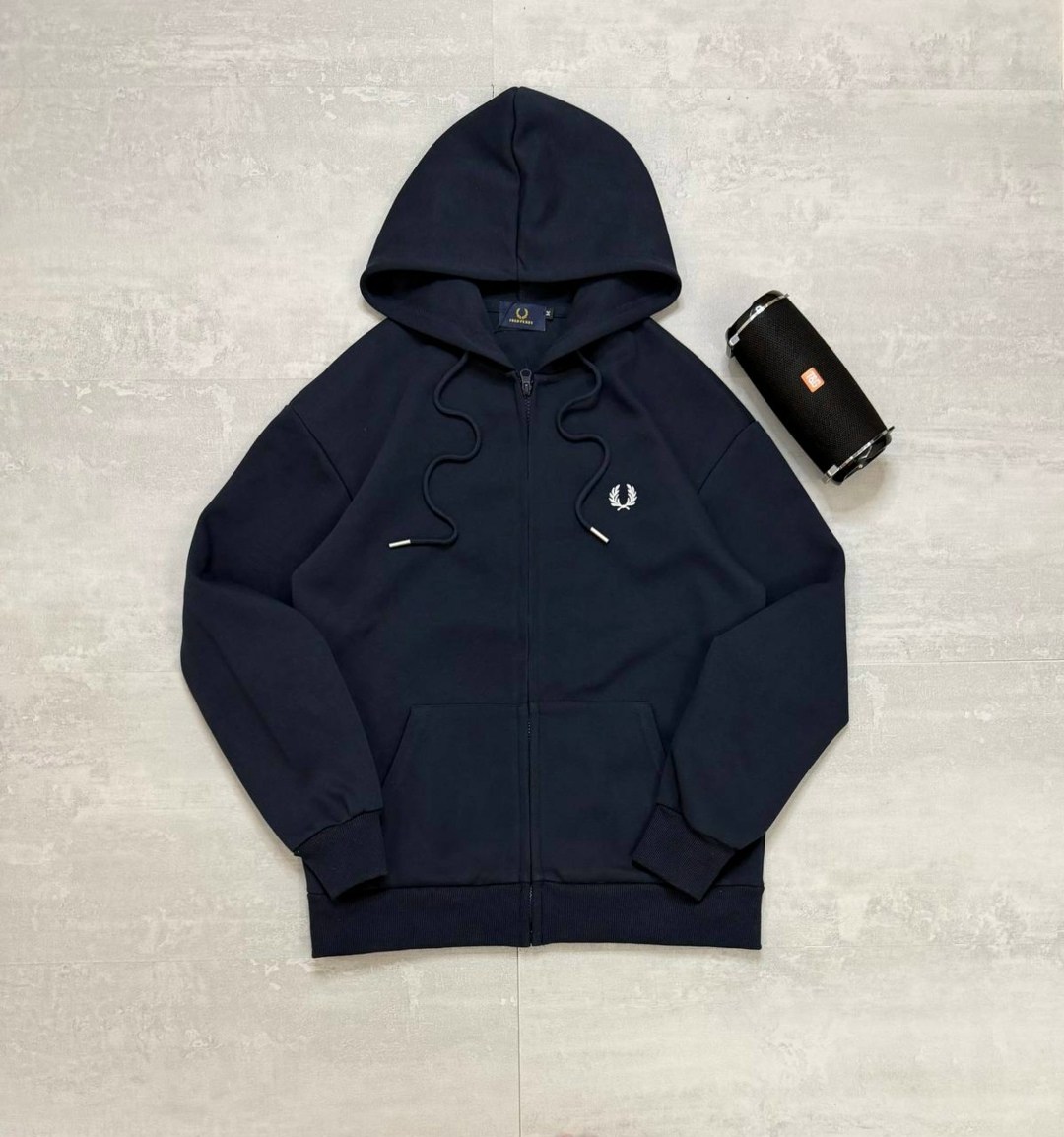 толстовка,мужская толстовка,fred perry zip hoodie,толстовка на молнии fred perry синий,толстовка fred perry