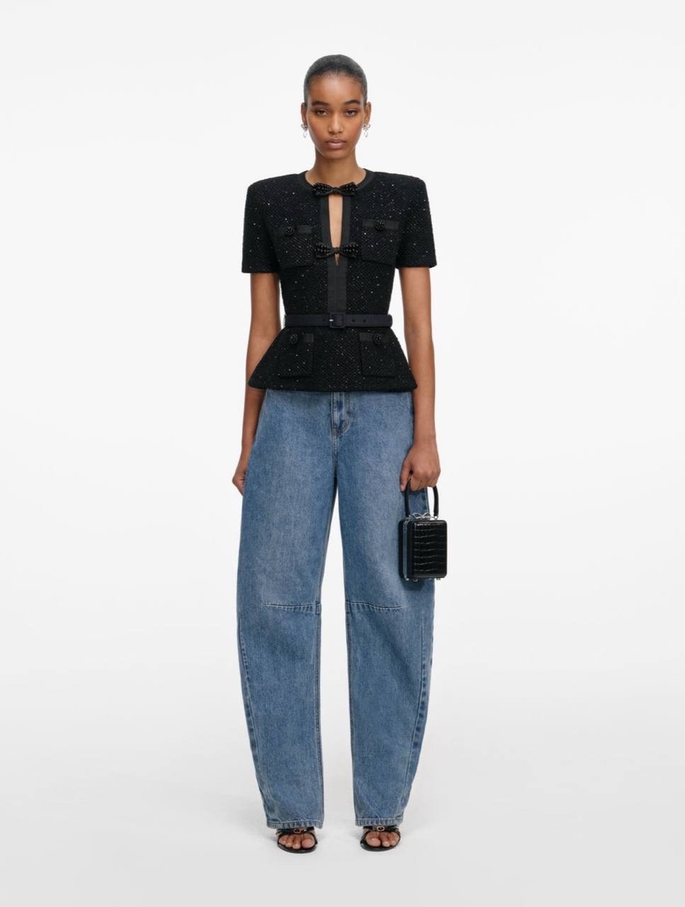 шанель мода,в стиле шанель,блузка стильная,женское твидовое платье с коротким рукавом с поясом-цепочкой