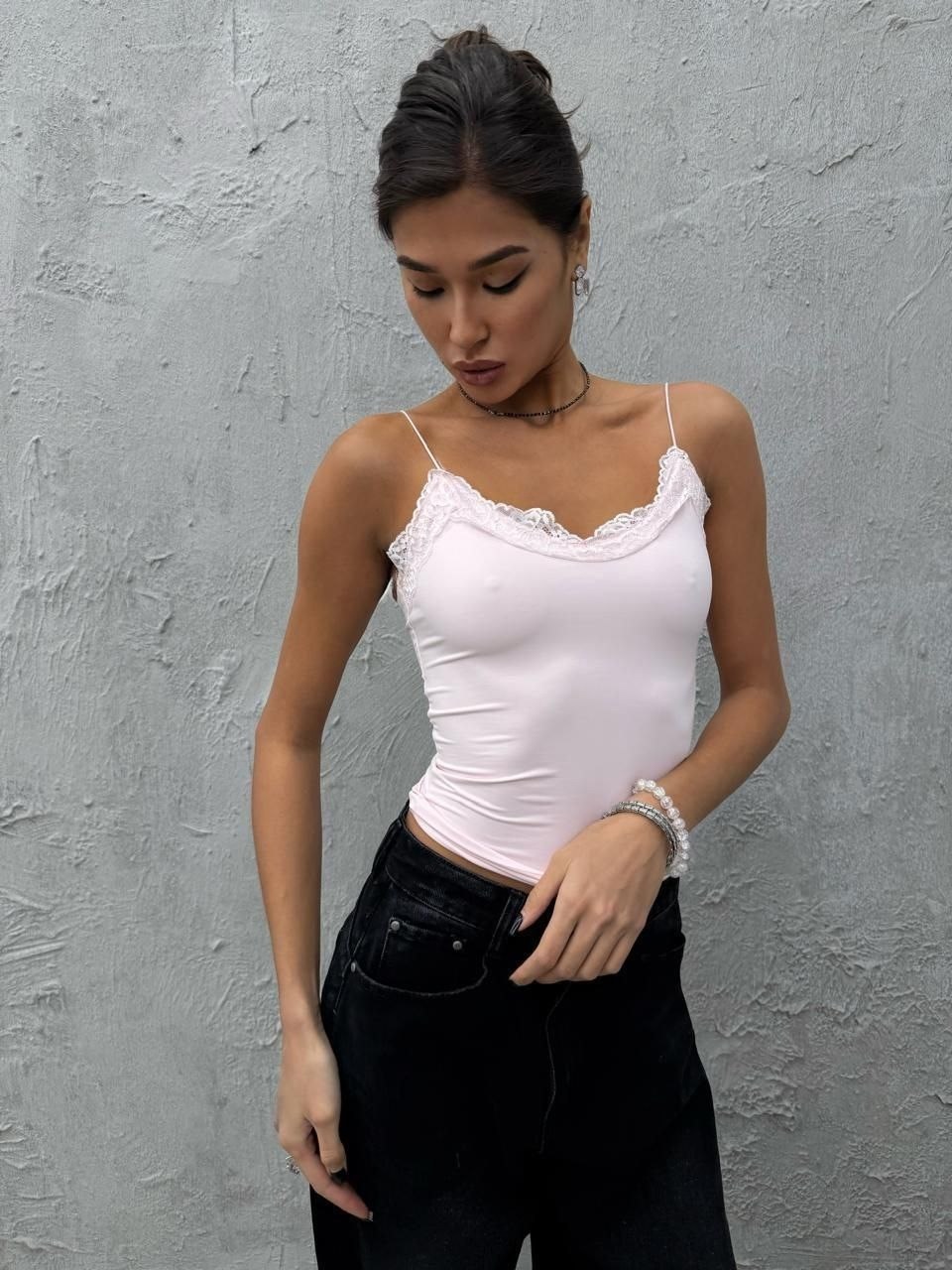 кружевная майка,женская майка,топ женский кружевной,топ с кружевной отделкой,майка с кружевной отделкой