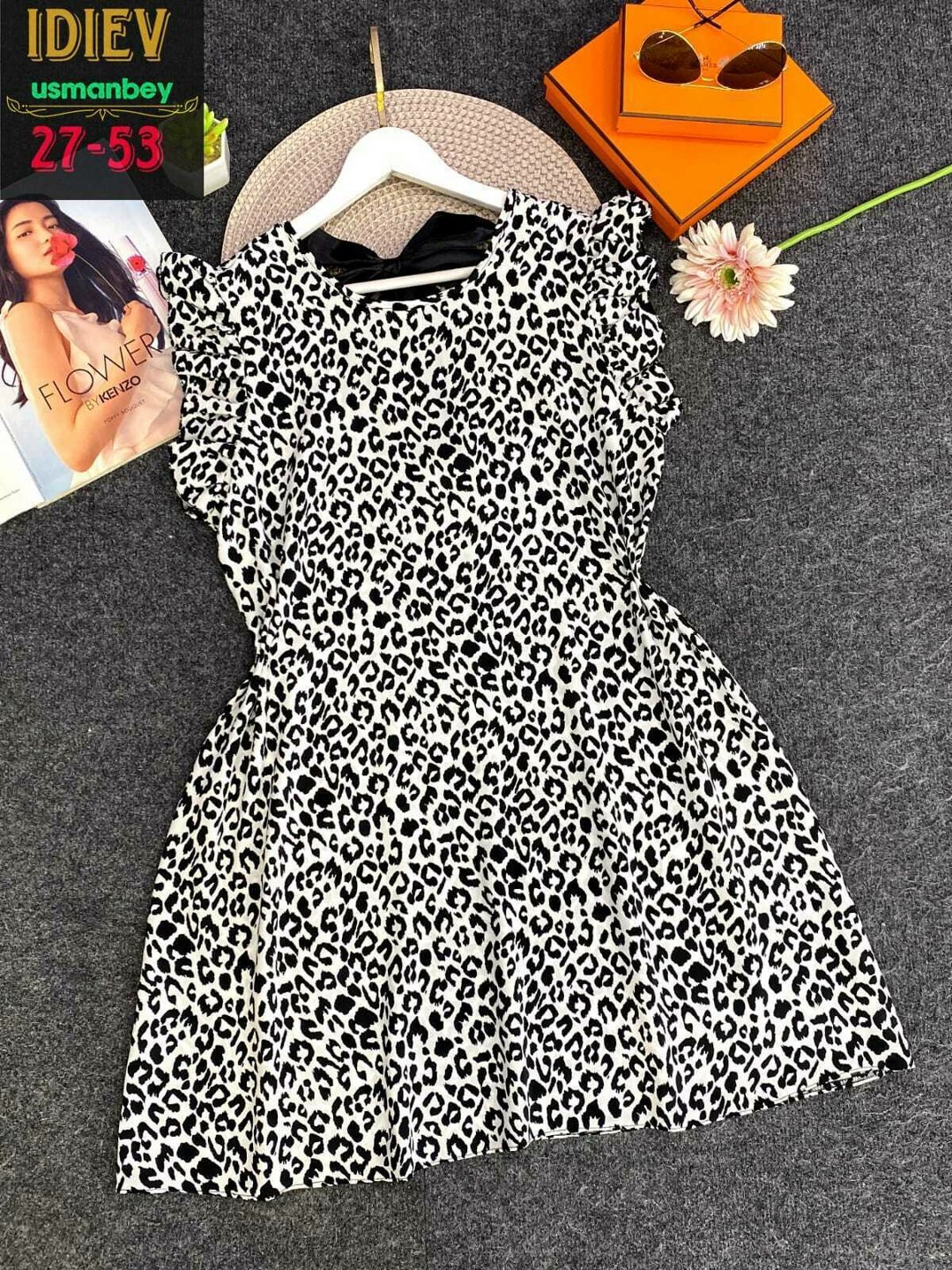 платье с леопардовым принтом,платье женское леопардовое,платье женская,платье летнее,платье леопардовое