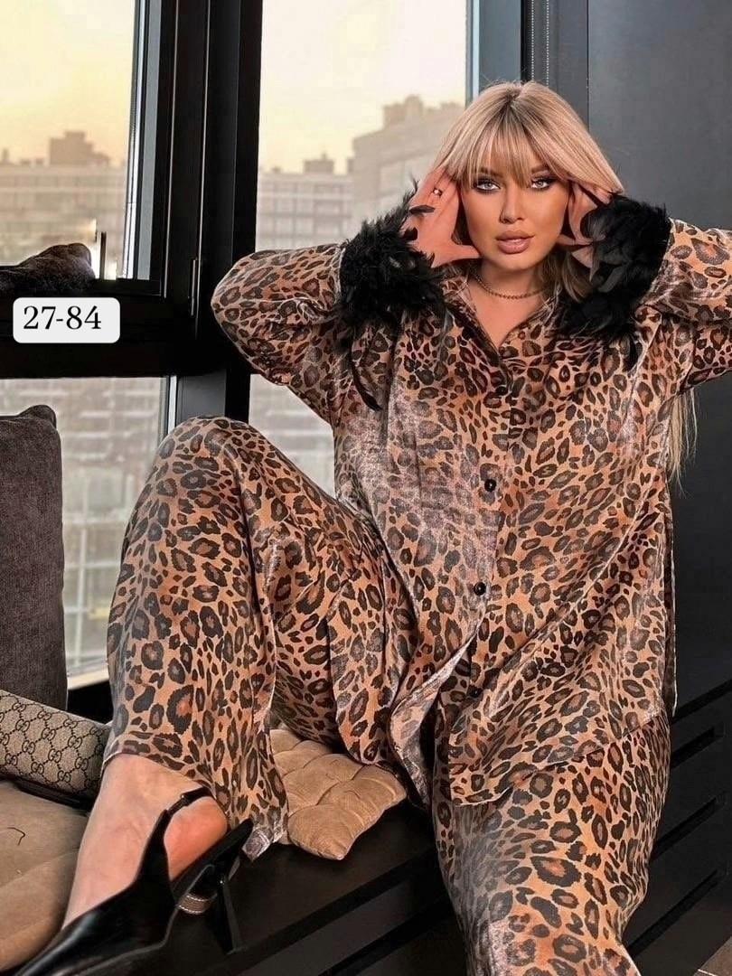 костюм женский леопард,костюм с брюками палаццо,брючный костюм,костюм брючный леопардовый принт karim benjama,костюм с брюками