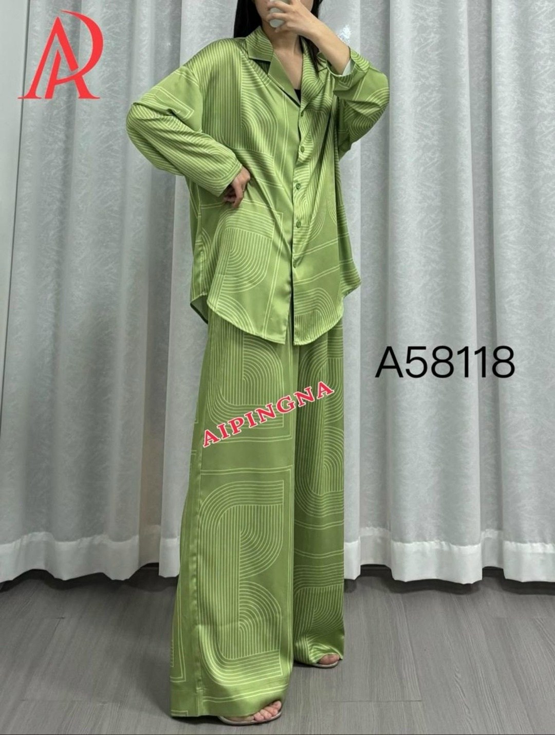 шелковый пижамный комплект,костюм женский,домашние костюмы,костюм домашний женский,hiloc 2025 элегантные шелковые пижамные комплекты