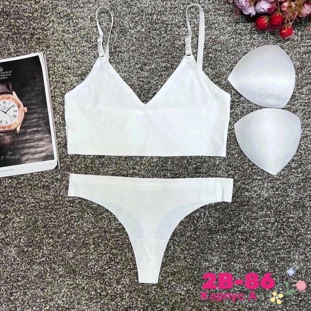 комплект женского нижнего белья,комплект нижнего белья,комплект нижнего белья белый,комплект бесшовного нижнего белья,женский топ нижнее белье