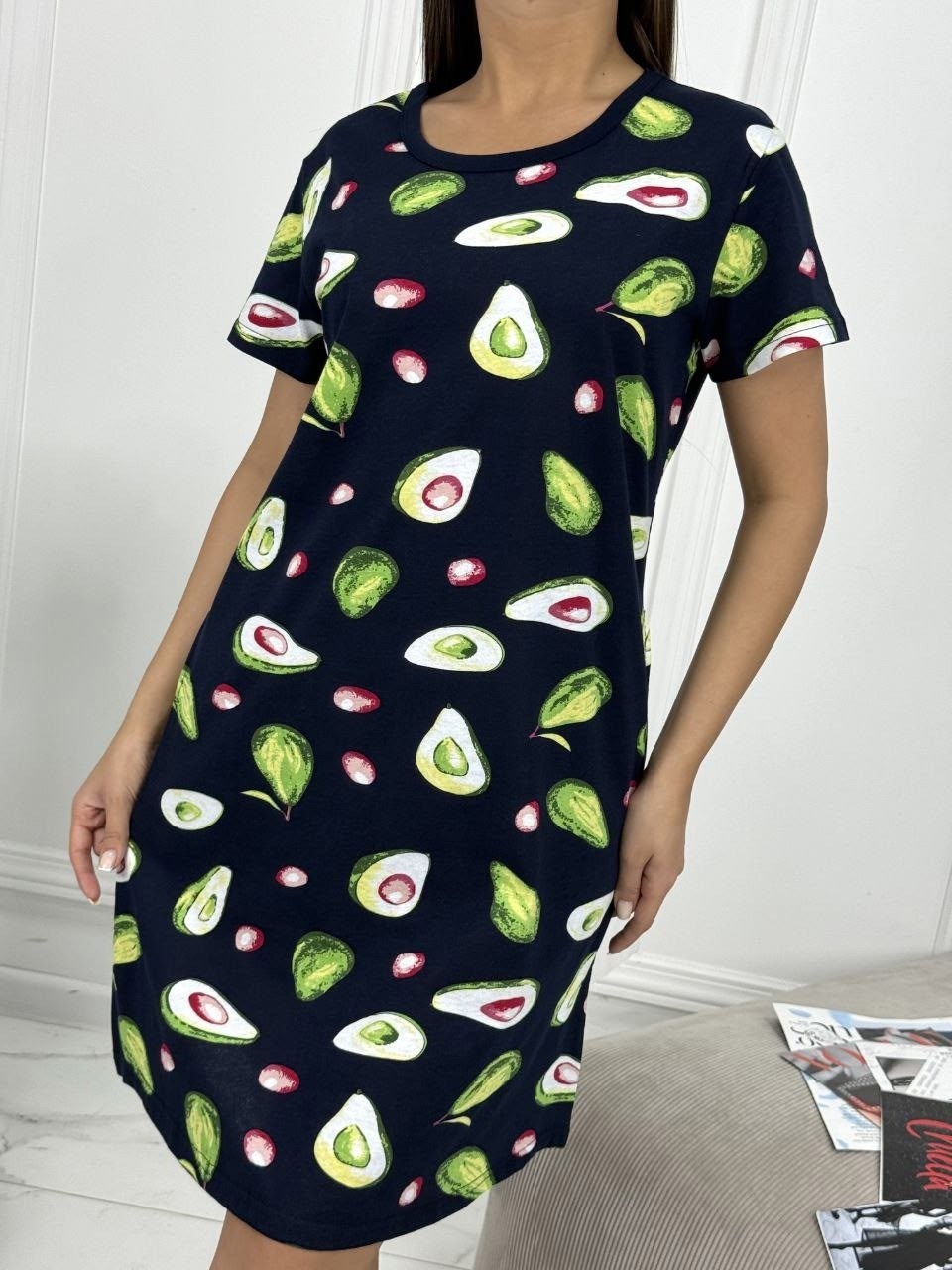 туника женская домашняя,туника авокадо,туника женская,домашняя туника,платье домашнее