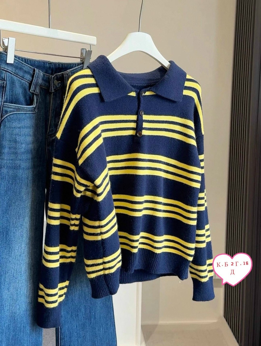 женские корейские полосатые свитера,свитер с воротником,женская кофта,свитер в полоску,пуловер в полоску