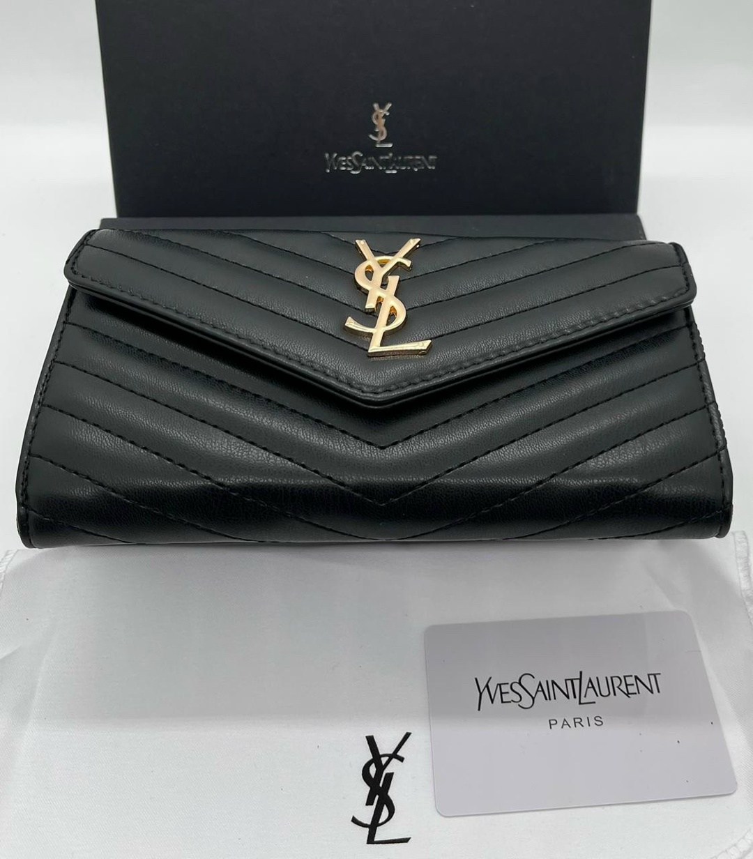 кошелек saint laurent,кошелек ив сен лоран,кошелек ив сен лоран женский,saint laurent кошелек monogram,ysl wallet