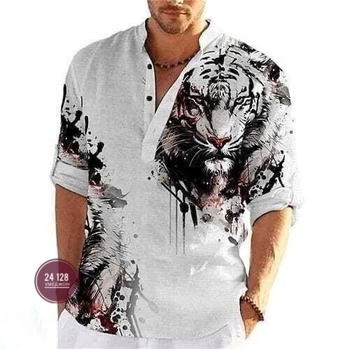 рубашка мужская с принтом,мужская рубашка с короткими рукавами,повседневная рубашка,рубашка мужская белая,модные мужские рубашки
