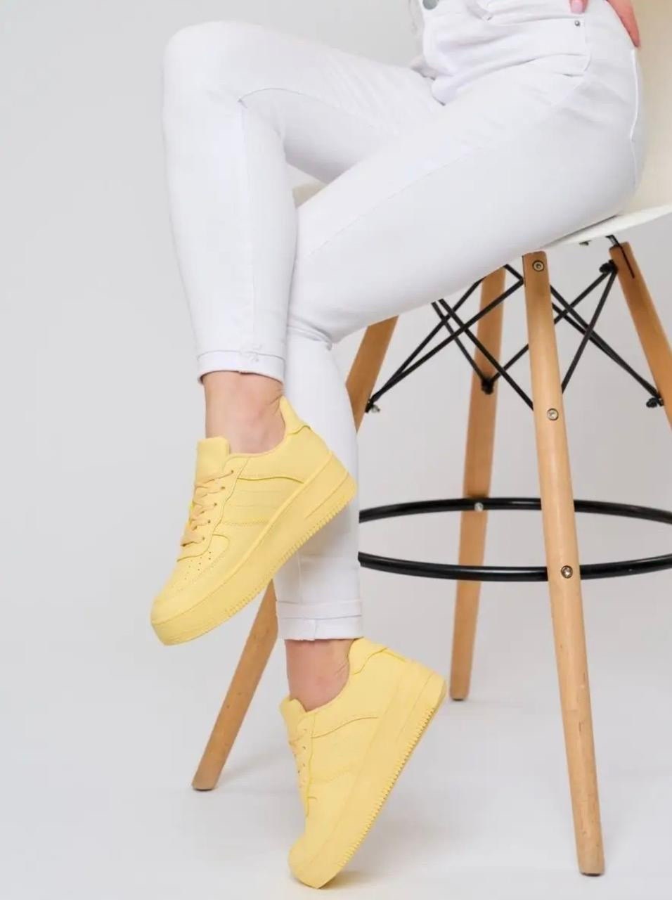 ,кроссовки женскиe,низкие кроссовки,ярко желтые кроссовки женские,повседневные кроссовки