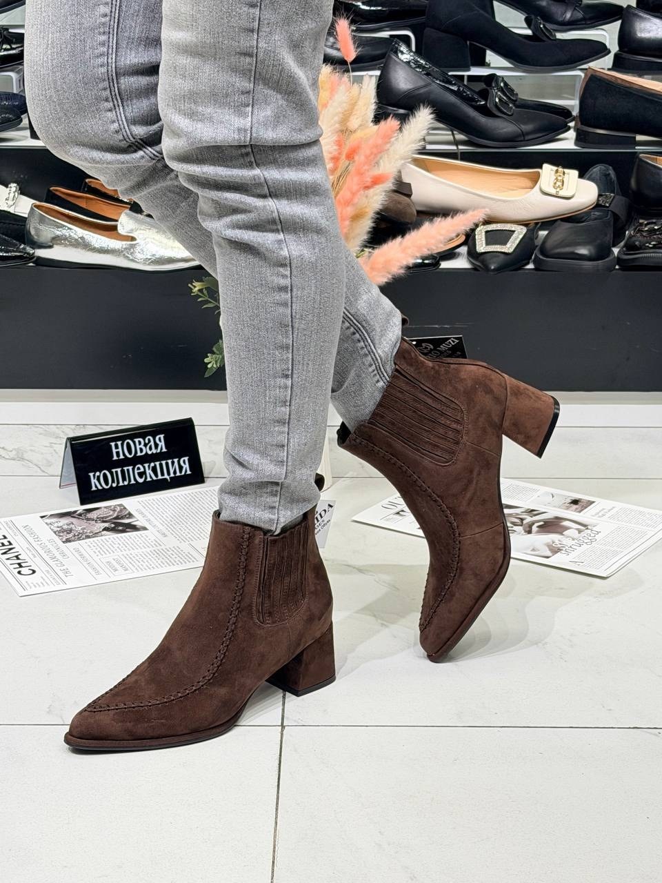 ,ботильоны казаки,ботильоны женские,женская ,женские сапоги весенние замшевые