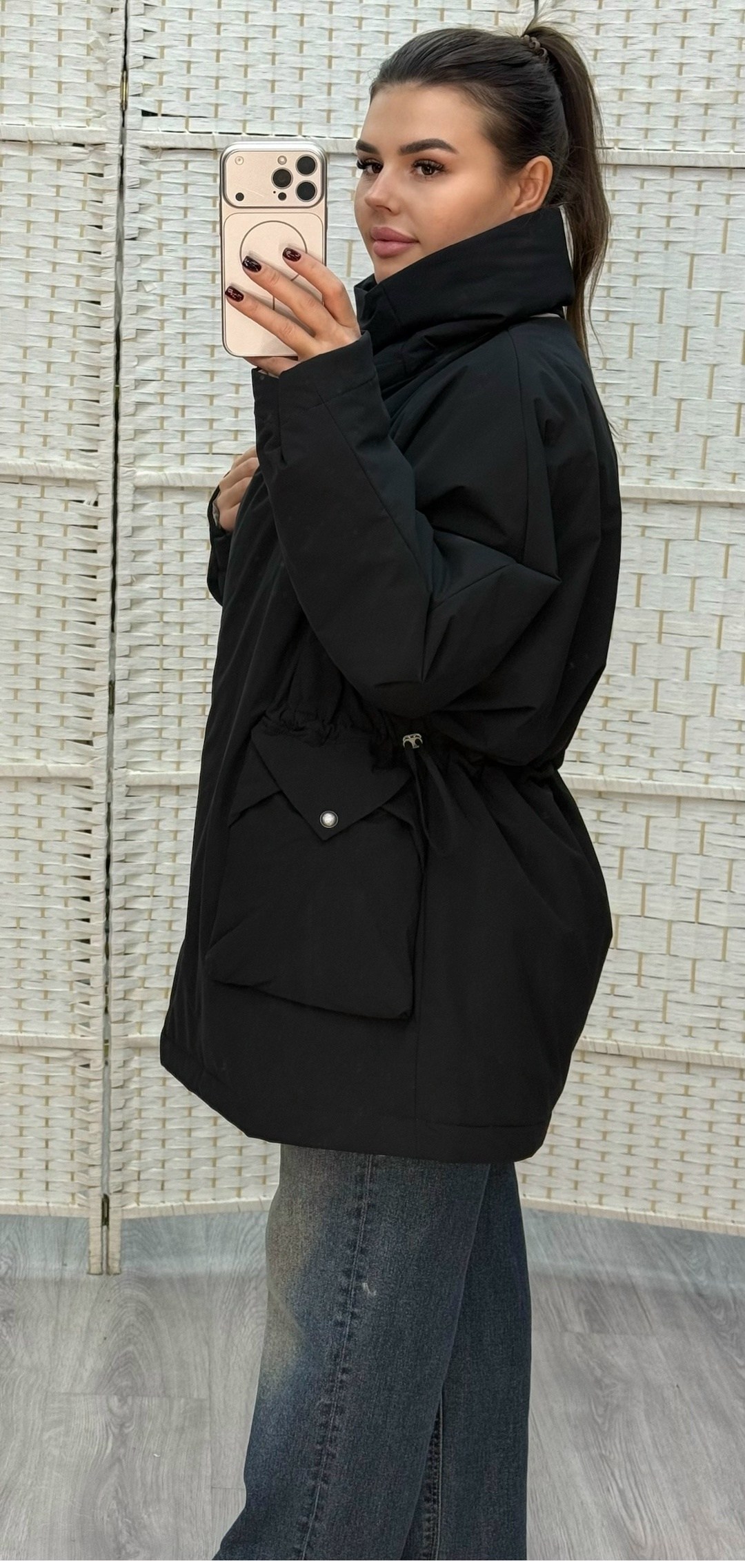 куртка оверсайз,куртка весенняя оверсайз с капюшоном mon fashion,зимняя куртка оверсайз с капюшоном пуховик rz wear,куртка женская,зимняя женская куртка модная с капюшоном черного цвета