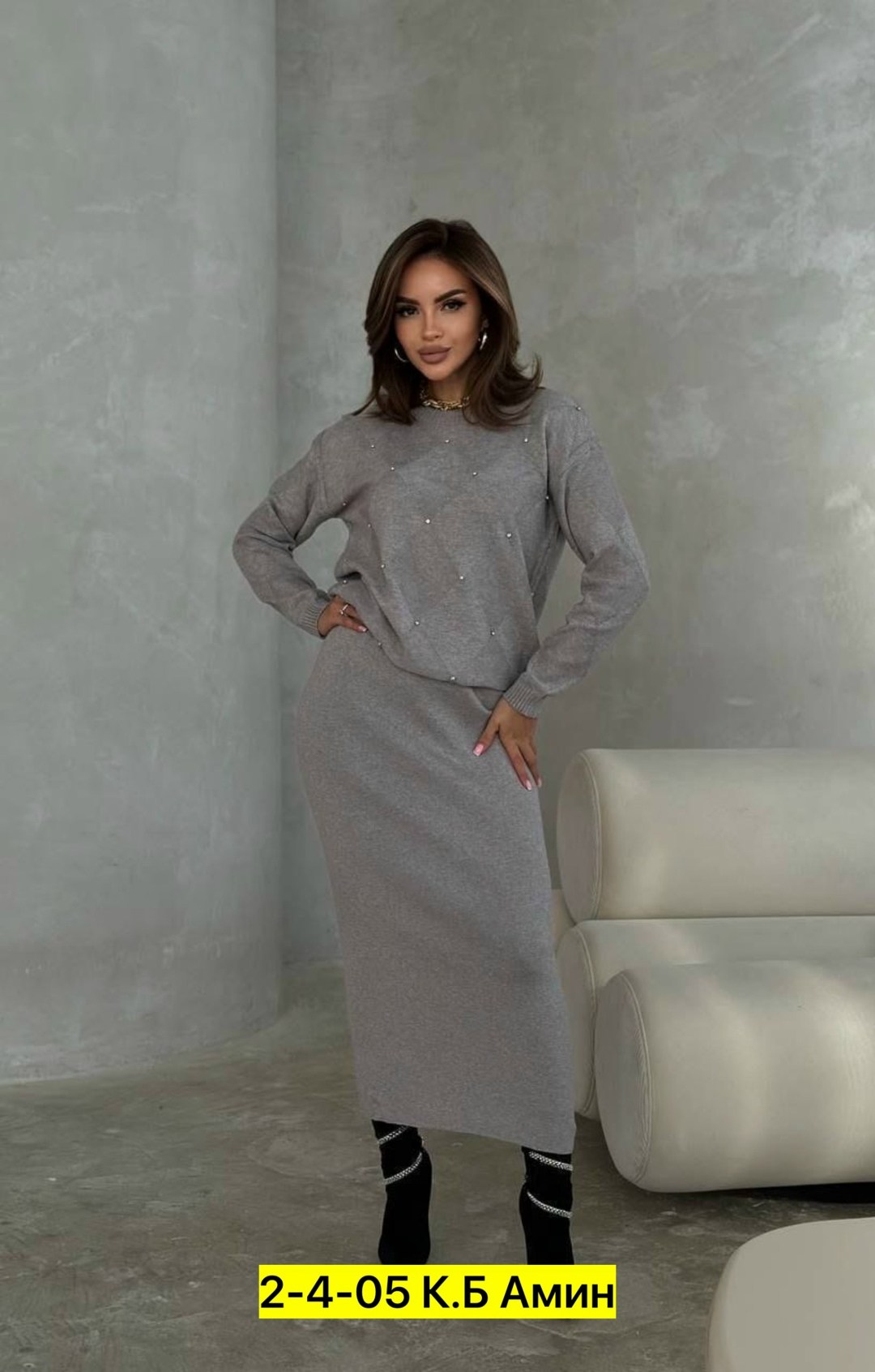 костюм двойка кашемир,трикотажный юбочный костюм,костюм юбка и кофта,женский костюм,костюм женский с юбкой