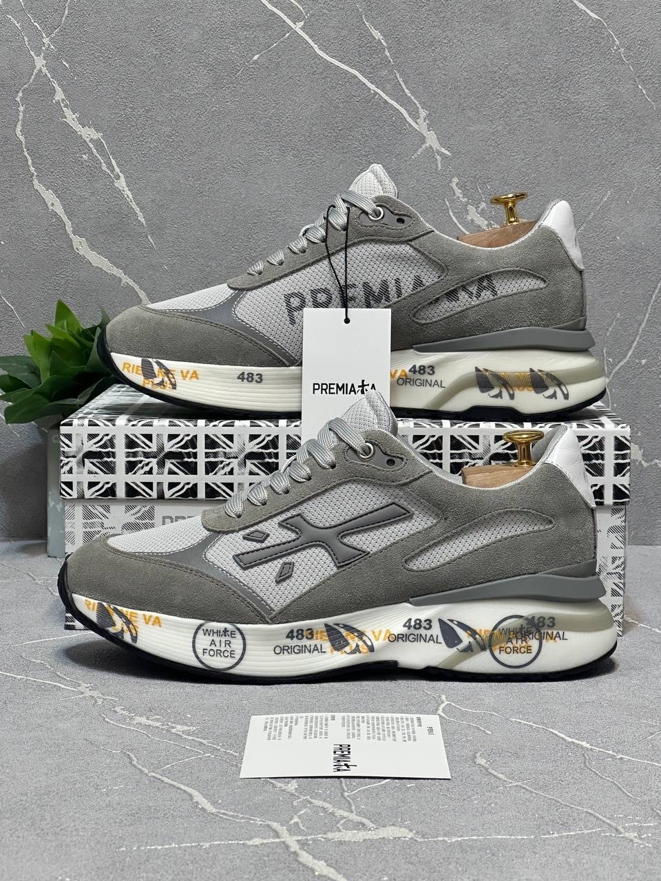 кроссовки мужские premiata,кроссовки premiata,мужские кроссовки premiata mick 6171 цвет серый размер 47 eu,кроссовки премиата,мужские кроссовки premiata a109689 серые