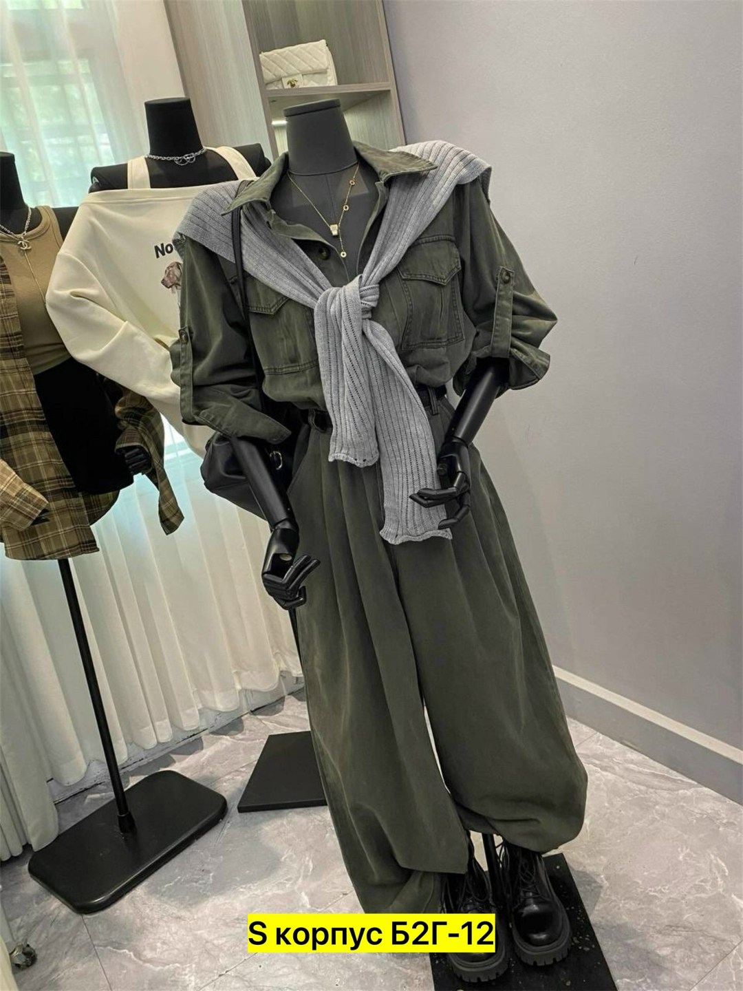 комбинезон женский,комбинезон,комбинезон с брюками, комбинезон,комбинезон женский brandstoff bs17018 коричневый 44 ru