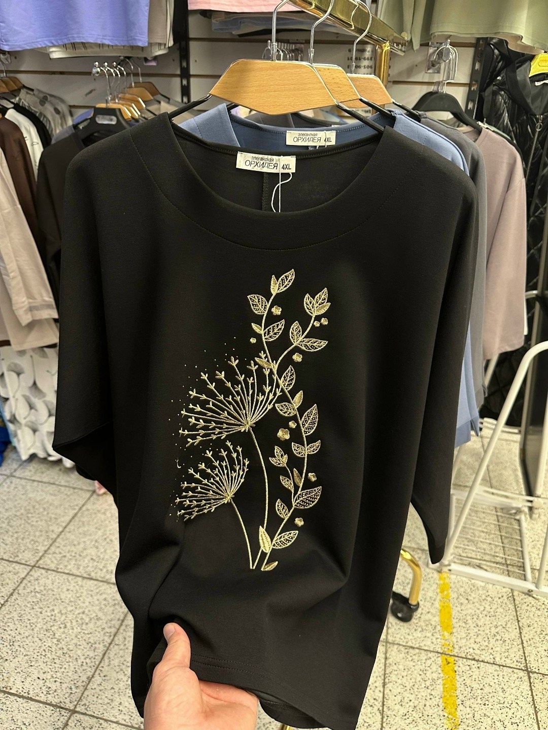 кофта женская,футболки женская,лонгслив 8519/1 натали черный+одуванчик,женский свитшот,женские джемпера