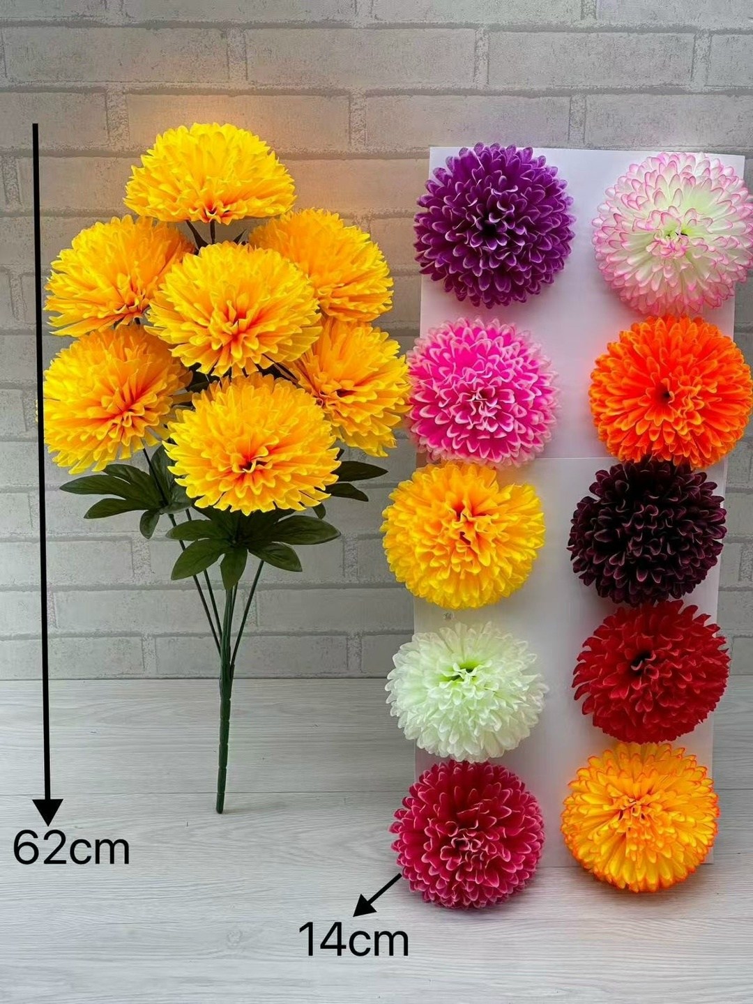 хризантемы искусственные,хризантемы букет,цветы искусственные хризантемы,астра балун микс,астра хризантелла