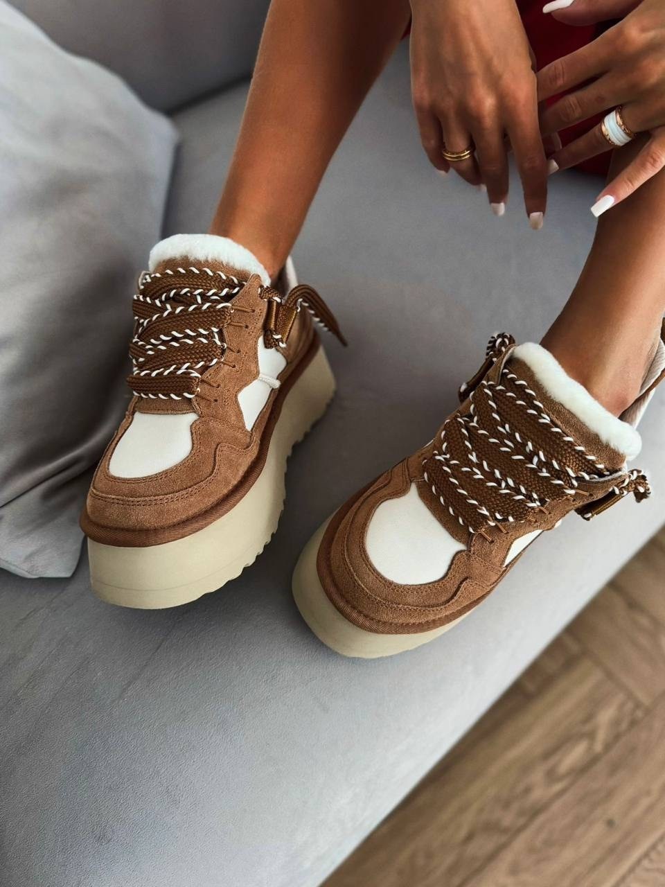 ,кроссовки ugg,угги ugg lowmel кроссовки зимние женские,меховые кроссовки, женская