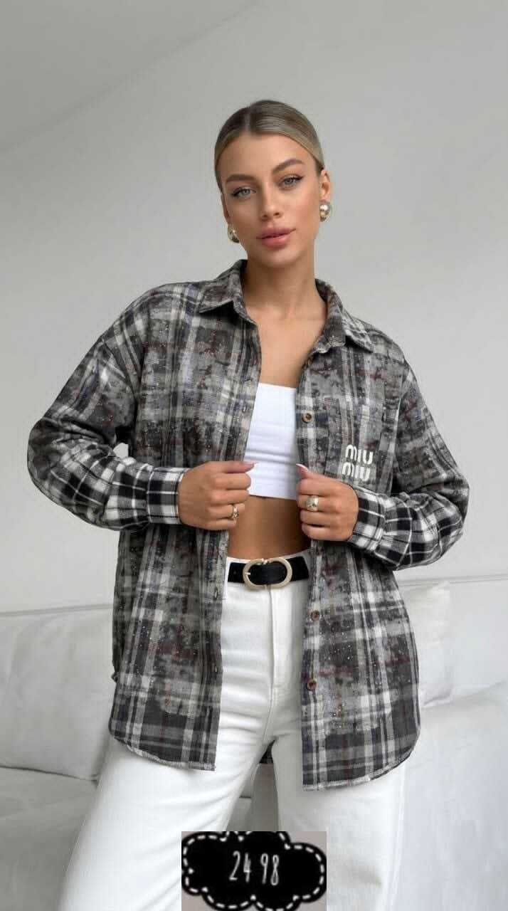 рубашка в клетку оверсайз варенка umalook,женская рубашка в клетку,рубашка женская в клетку оверсайз,рубашка оверсайз в клетку betrendy wear,рубашка в клетку женская теплая оверсайз без кармана