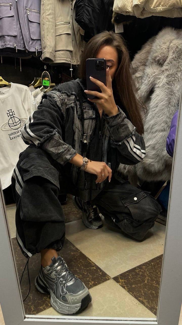 стильная куртка,джинсы карго,джинсовые костюмы женские,джинсовые костюмы,уличная мода