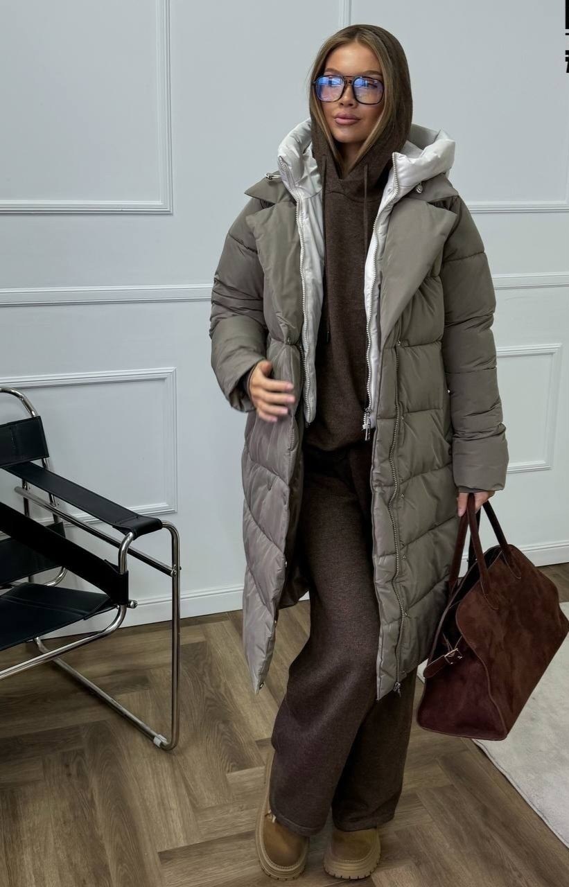 куртка женская,демисезонная куртка,куртка зимняя женская длинная,куртка зимняя женская с капюшоном удлиненная стеганная черного цвета,пуховик зимний длинный с капюшоном оверсайз black&bat