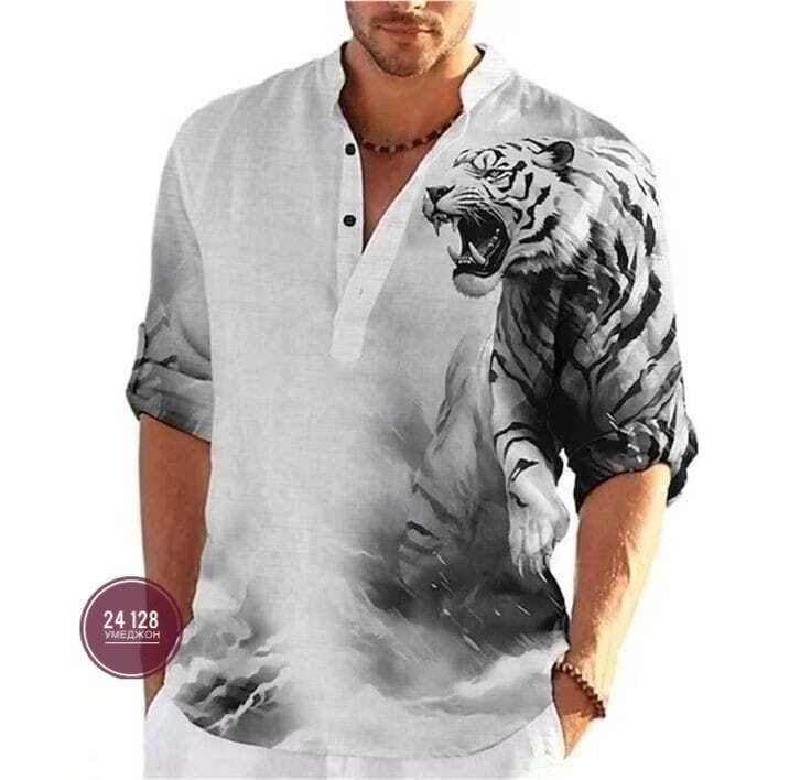 рубашка мужская с принтом,мужская рубашка с короткими рукавами,повседневная рубашка,рубашка мужская белая,модные мужские рубашки