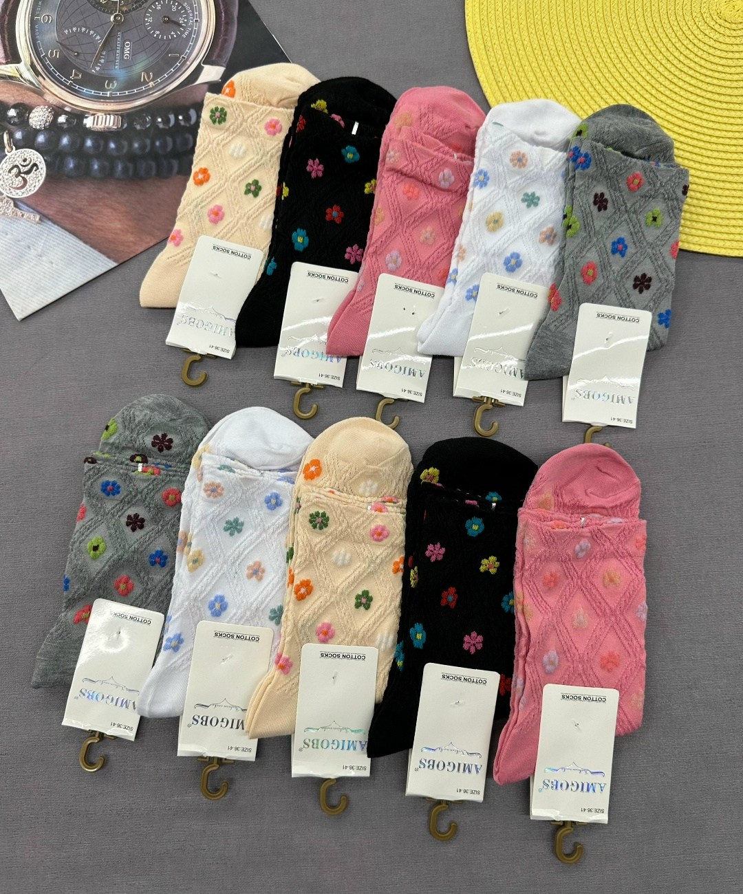 носки женские 10 пар,носки женские,носки женские хлопковые,носки turkan женские 10 пар,комплект носки женские
