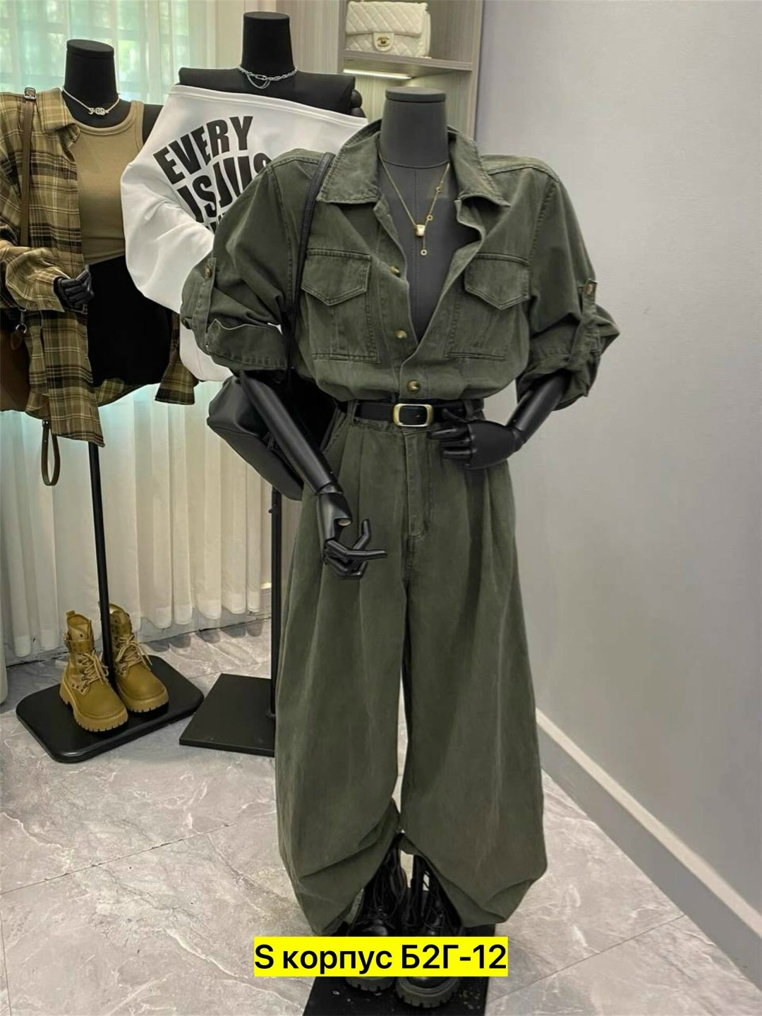 комбинезон женский,комбинезон,комбинезон с брюками, комбинезон,комбинезон женский brandstoff bs17018 коричневый 44 ru