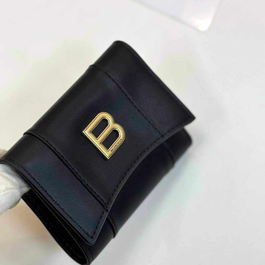 кошелек balenciaga,кошелек большой емкости из гладкой воловьей кожи в стиле balenciaga,кошелек женский balenciaga,кожаный кошелек balenciaga,кошелек баленсиага женские