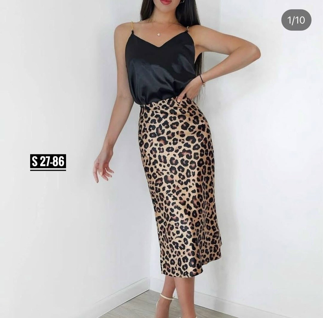 атласная юбка,леопардовая юбка,костюм с юбкой,юбка с леопардовым принтом,атласная юбка миди