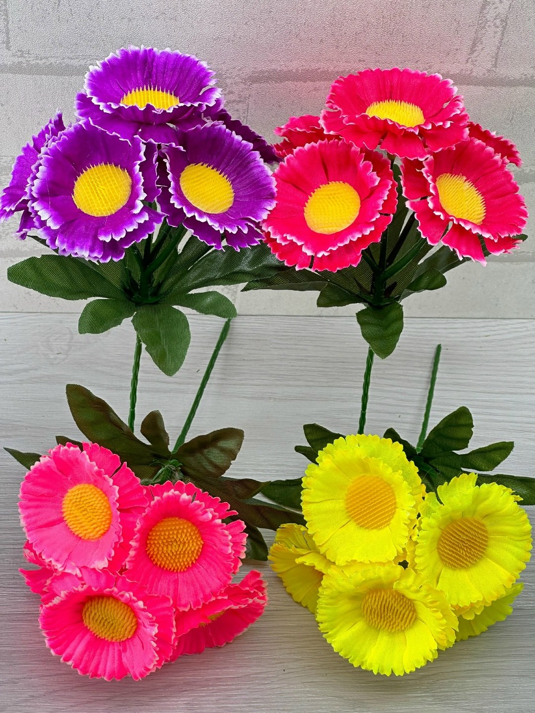 цветок искусственная,искусственные цветы маргаритка,цветок маргаритка,букет ромашек,женские цветы