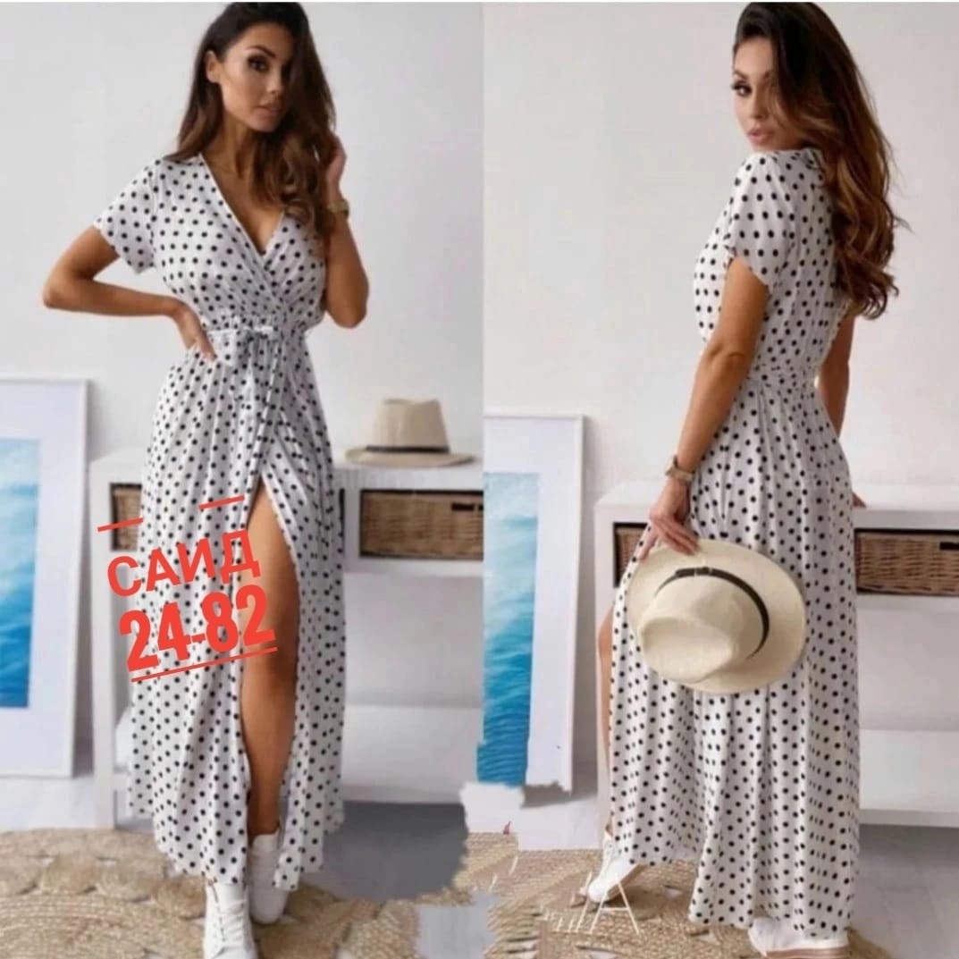 женское платье в горошек,женское платье,красное платье в горошек,платье,удлиненное платье