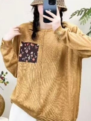 вязаные свитера женские,джемпер бохо,свитер в стиле пэчворк,свитер женский вязаный с круглым вырезом,вязаные свитера